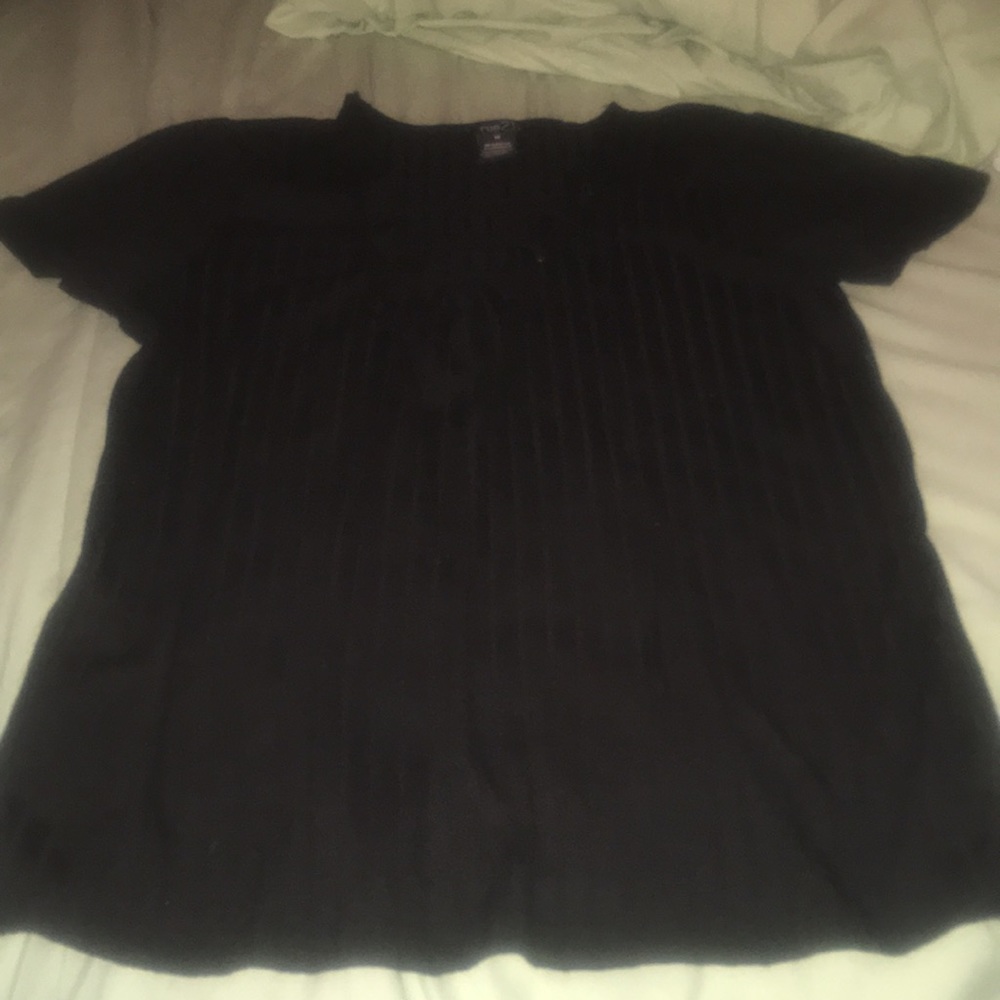 Sexy ribbed lace up top